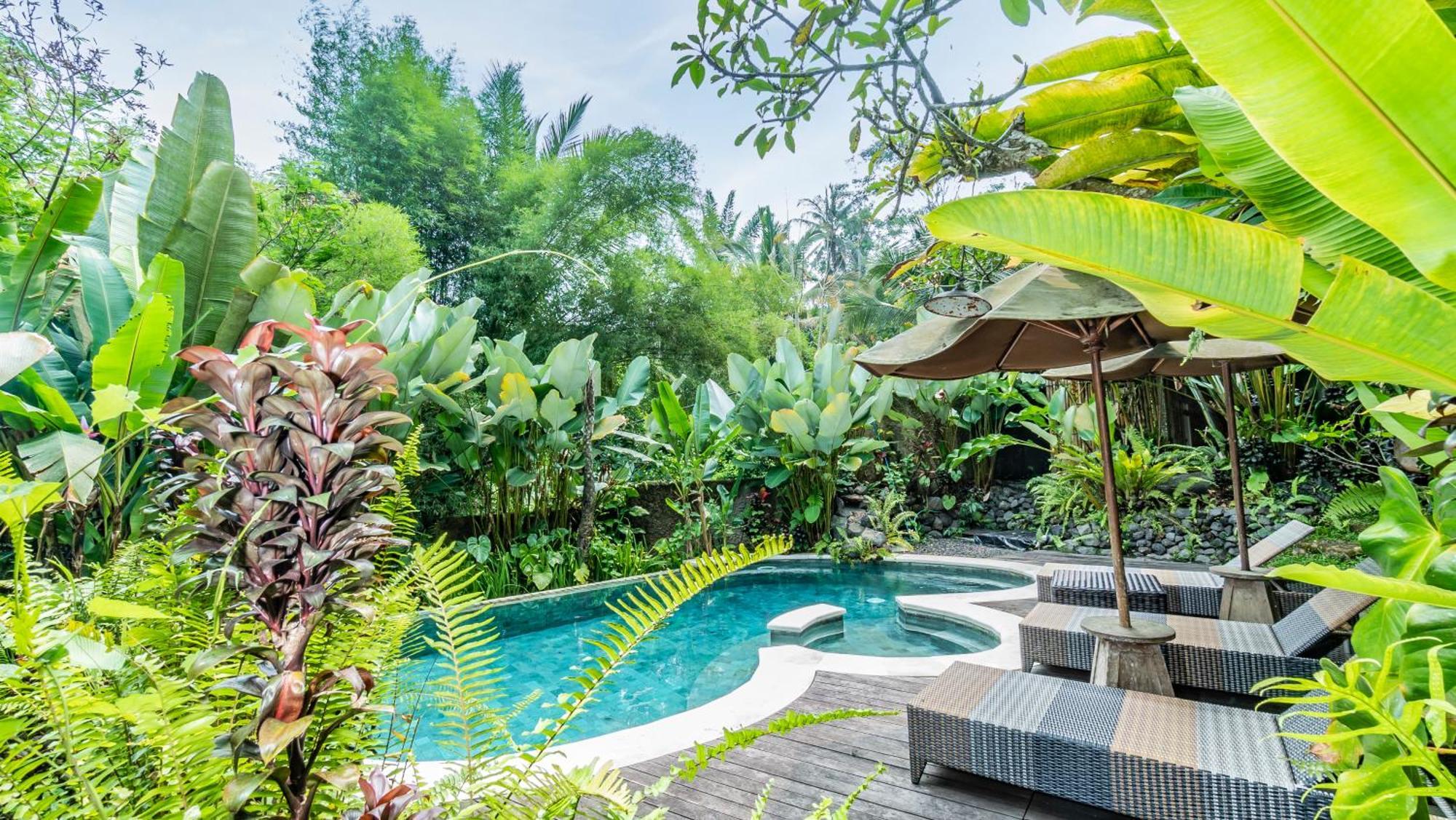 Umah Tis Sebatu Villa Tegallalang  Luaran gambar