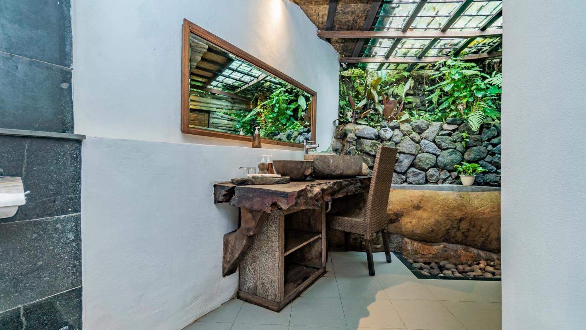 Umah Tis Sebatu Villa Tegallalang  Luaran gambar